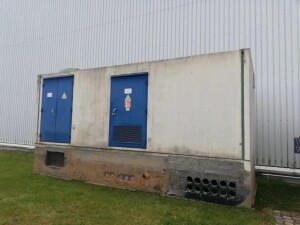 Gebrauchte begehbare Trafohaus B18074
