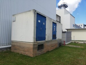 Gebrauchte begehbare Trafohaus B18074