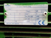 Gear Motor 2.2 kW, 11 rpm, B3, used, B18076