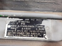 4 kW, 64 rpm gearmotor, used, B18080