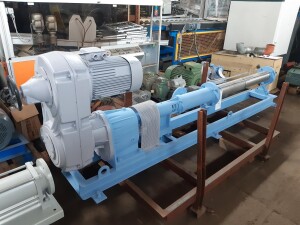 Used eccentric screw pump, approx. 3 kW, B18085
