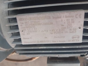Schneckenpresse mit Abfüllvorrichtung 3 kW gebraucht B18087