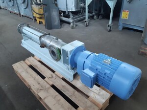 Used eccentric screw pump, approx. 5.5 kW, 25 m³/h, 4 bar, B18088