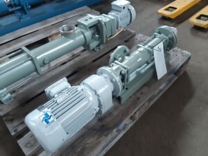 1.1 kW eccentric screw pump, used, B18091