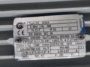 Exzenterschneckenpumpe 1,1 kW  gebraucht B18091