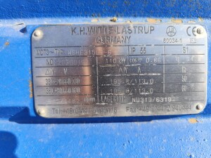 Used Münch Pellet Press, 2x110 kW - B18093