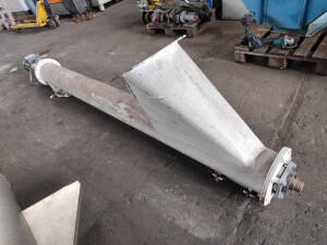 Rohrschnecke 2 m mit Einlauftrichter B18118