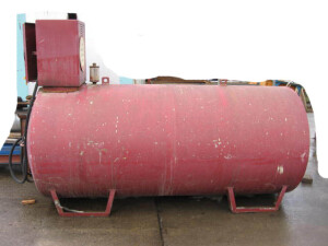 Tankanlage für Diesel Tank mit  Pumpe und Zapfpistole gebraucht 23616
