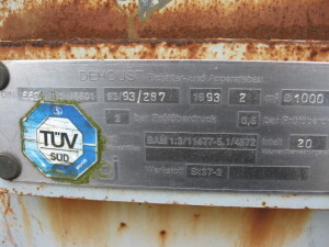 25465 | Doppelwandiger Diesel Öl Tank 2000l 2m³ gebraucht