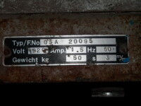 20010 | Vibrating chute dosing device with aluminum chute 3m/m