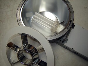 27845 | Ridi Leuchtstoff-Einbau-Downlight Spar Lampe
