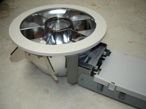27845 | Ridi Leuchtstoff-Einbau-Downlight Spar Lampe