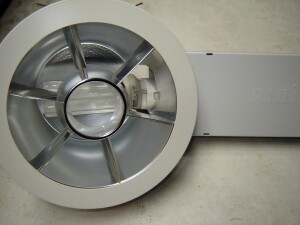 27845 | Ridi Leuchtstoff-Einbau-Downlight Spar Lampe