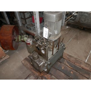 27868 | Hydraulikaggregat 2,2 Kw Hydraulikpumpe mit Tank 150 bar gebraucht