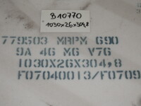 B10770 Grinding wheel � 1030 x 26 x 304.8 mm