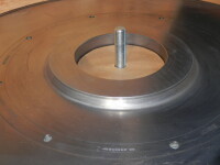 B10802 Diamant Bornitrid CBN Schleifscheibe 599,70x21,96x132