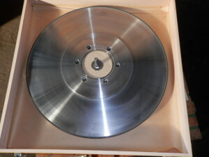 B10804 Diamant Bornitrid CBN Schleifscheibe 600x19,6x132