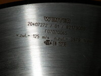 B10805 Diamant Bornitrid CBN Schleifscheibe 600 x19,6x132