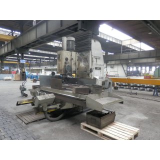 B11354 | Vertikal- Fräsmaschine Droop und Rein FS-130g Tisch 2400 x 1000 mm gebraucht