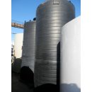 B11434 | PE Kunststoff Säure Lauge Tank Zisterne schwarz 9,7 m³ doppel Tank gebraucht Wassertank