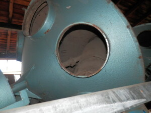 B11503 | Electric Jacob grain silo pipe rotary distributor 6 x DN250, used