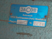 B11503 | Electric Jacob grain silo pipe rotary distributor 6 x DN250, used