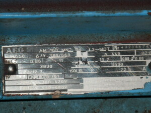 B11962 | Fan Blower Extractor 4000 m�/H 11 Kw used
