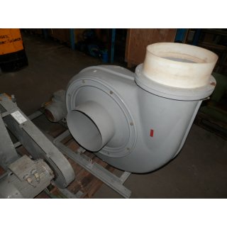 B11976 | Ventilator Gebläse Absaugung Lüftung Säure Lauge mit PVC PVDF Kunststoffgehäuse 2,2 Kw gebraucht