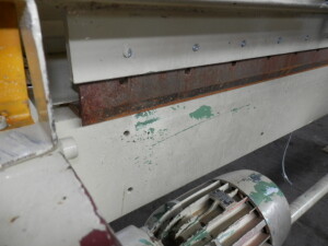 B12161 | elektrische Furnierschere Holzplatten Karton Kunststoff Platten Schere Furniertafelschere 1,8 mm gebraucht