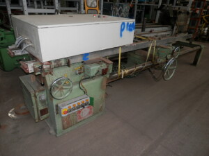 B12183 | Doppelablängsäge Platten Aufteilsäge Plattensäge Kreissäge Formatsäge gebraucht