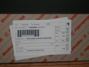 B12214 | SPS SAI Sensor Aktor Interface Aktiv Subbus M12 Weidmüller SAI AU M12 SB