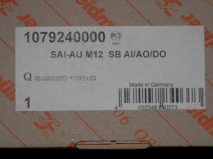B12214 | SPS SAI Sensor Aktor Interface Aktiv Subbus M12 Weidmüller SAI AU M12 SB