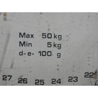 B12638 | Paketwaage 50 kg Rhewa 529 gebraucht